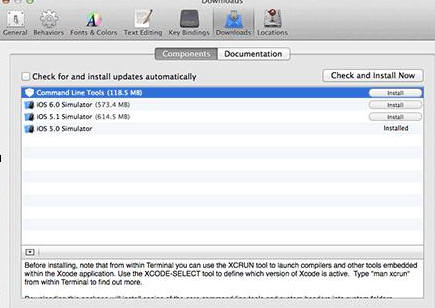 install-git-by-xcode