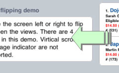 一个方框，其中包含文本和顶部的一个指向右侧的绿色箭头。