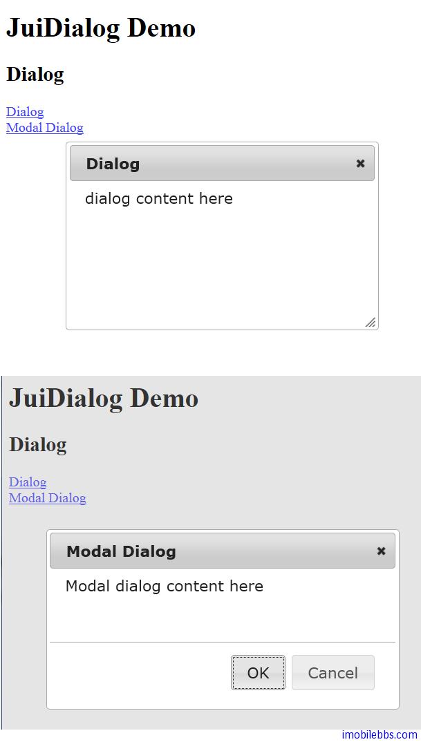 Yii Framework 开发教程(37) Zii组件-Dialog示例