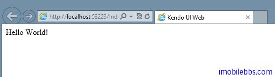 Kendo UI开发教程(23):  单页面应用(一)概述