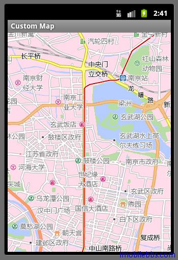 自定义地图示例：天地图（二）