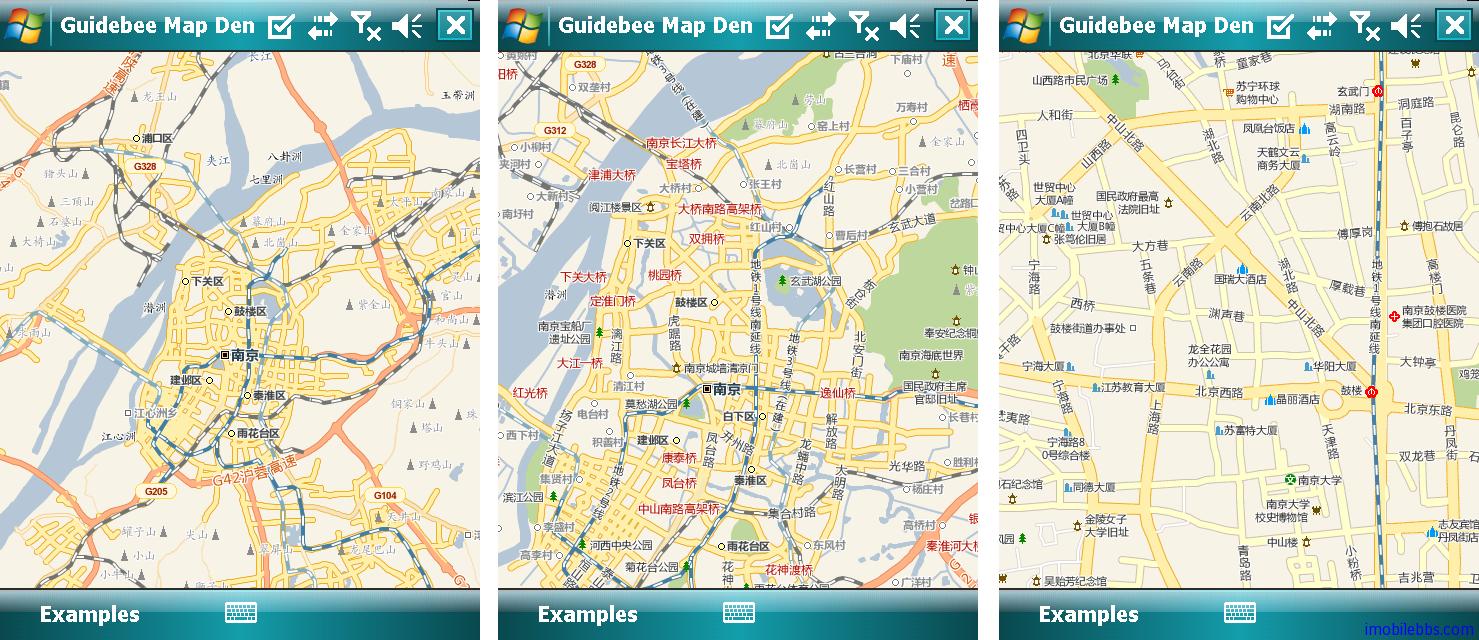 Windows Mobile引路蜂地图开发示例：放大、缩小