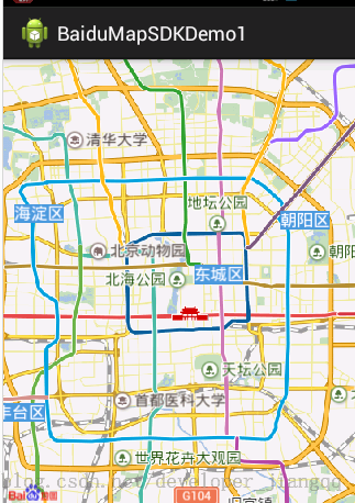 【百度地图开发之一】申请Key和配置初览显示地图