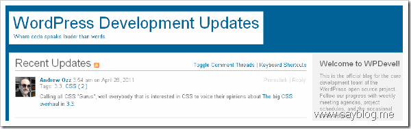 WordPressDevelopment