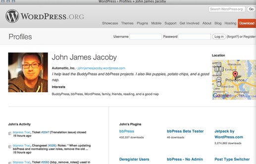 wordpress社会化网络插件:BuddyPress