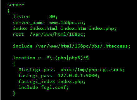 Linux下nginx支持.htaccess文件实现伪静态的方法！