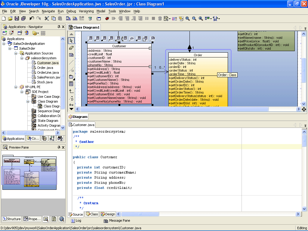 Java开发工具 Oracle JDeveloper