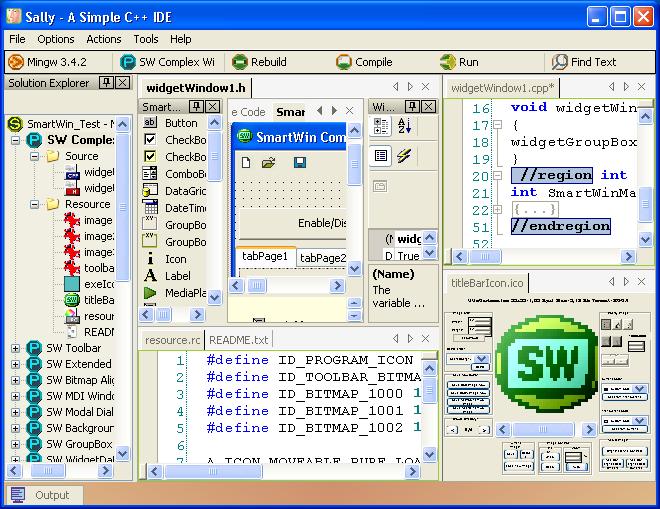 简单的C++开发工具 Sally