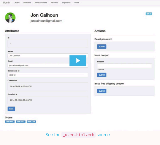 Rails 管理框架 upmin-admin
