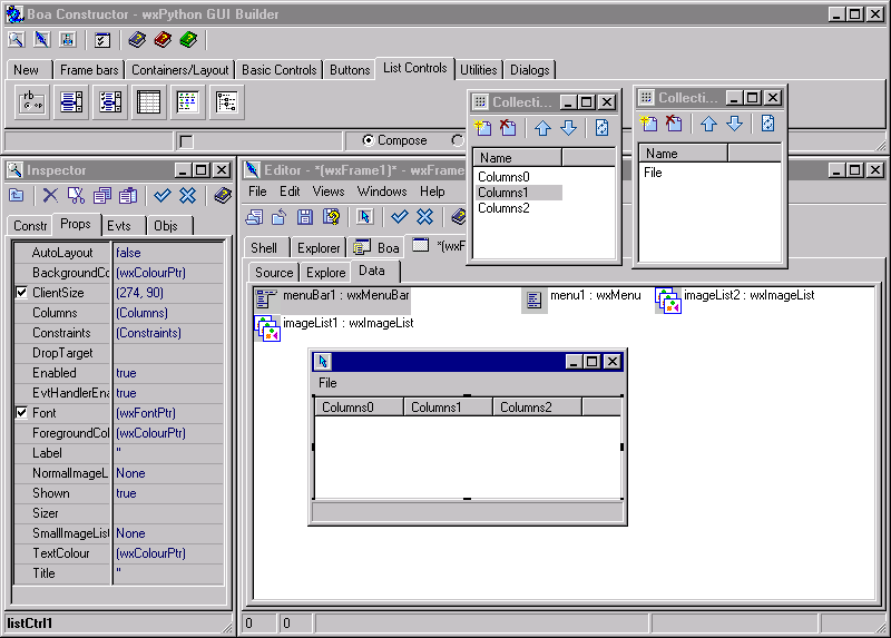 Python集成开发环境 Boa Constructor