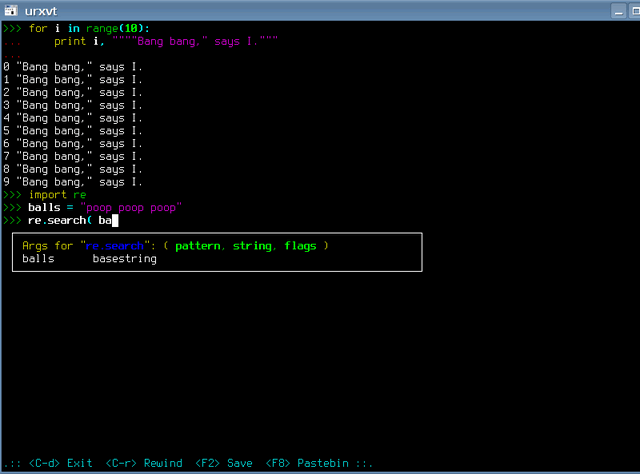 Python 解释器 bPython