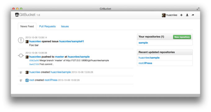 Scala版Github克隆 GitBucket