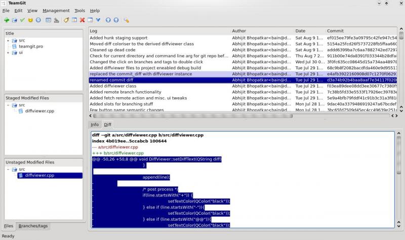 Git可视化工具 TeamGit