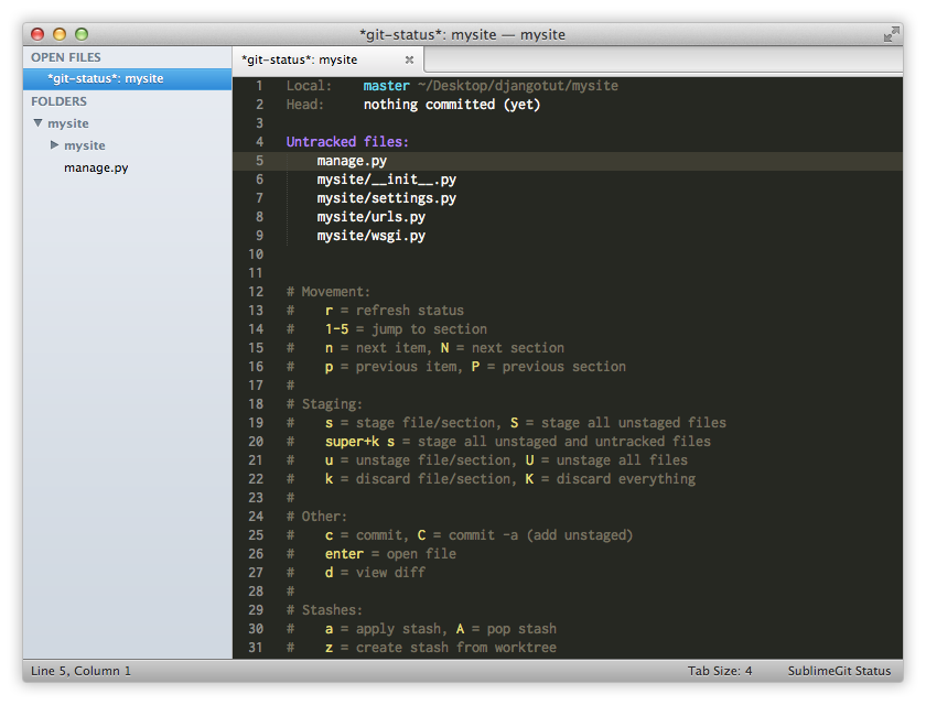 SublimeGit