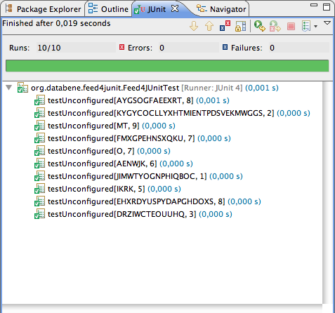 JUnit单元测试扩展 Feed4JUnit
