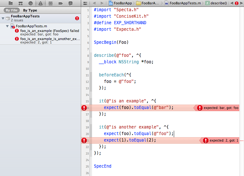 TDD/BDD 框架 specta
