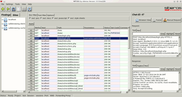 Web应用安全审计工具 WATOBO