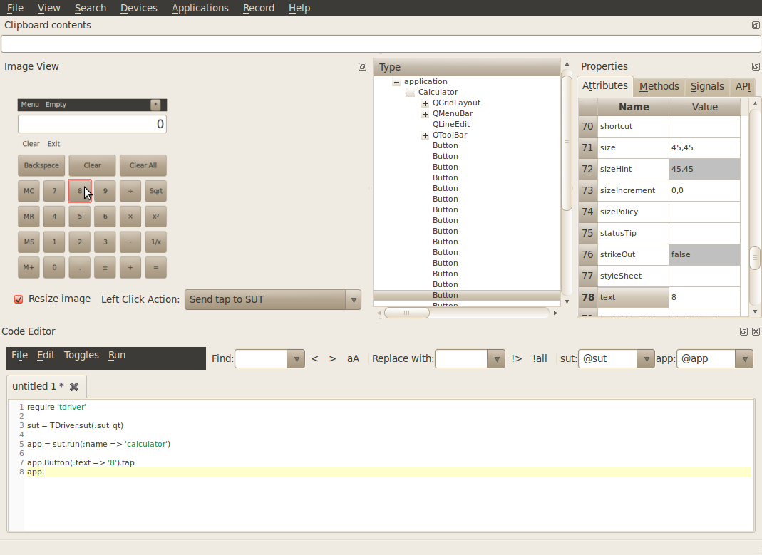 Qt应用自动化测试工具 TDriver