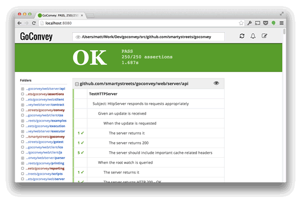 Go 测试工具 GoConvey