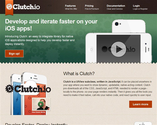 移动应用A/B测试工具 Clutch.IO