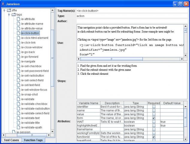 Java测试工具 Jameleon