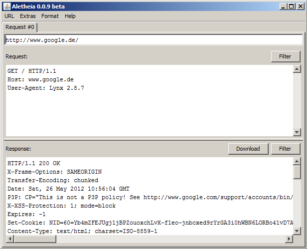 HTTP协议调试工具 Aletheia