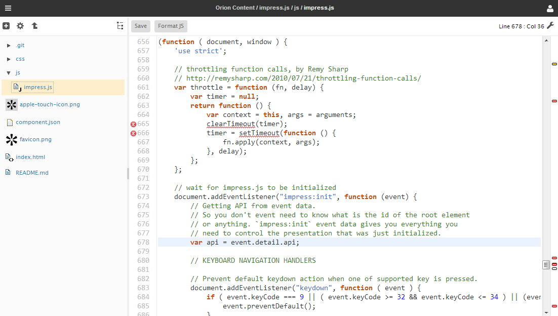 Web开发平台 Eclipse Orion