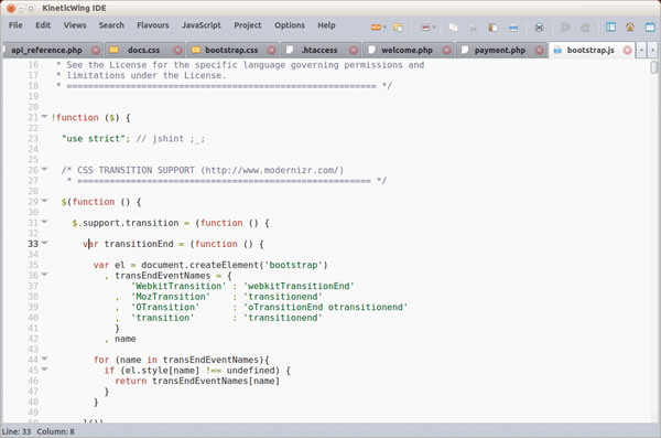 Web 集成开发环境 Kineticwing IDE