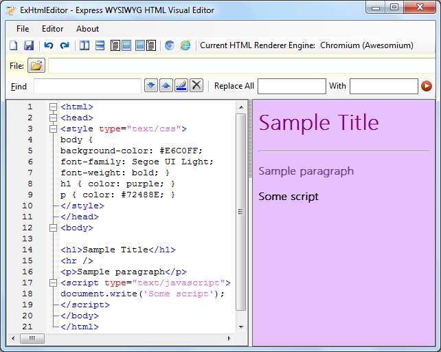 HTML 编辑器 ExHtmlEditor