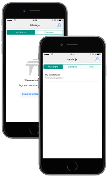 JavaScript 原生移动应用框架 Tabris.js