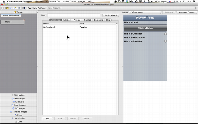 移动应用开发工具 Codename One
