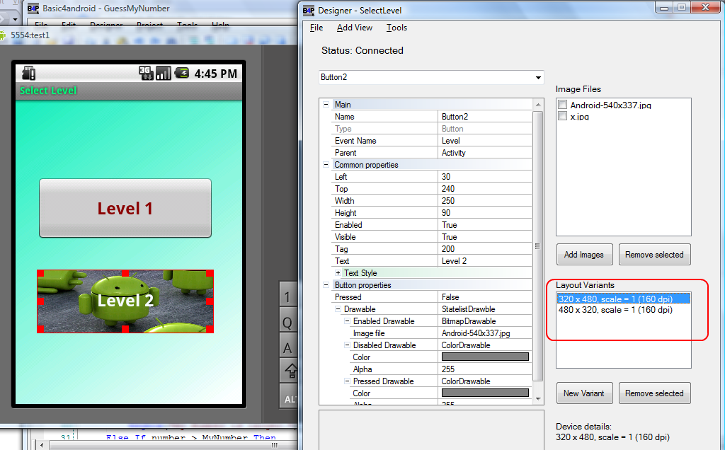 用Basic编写Android应用 Basic4android