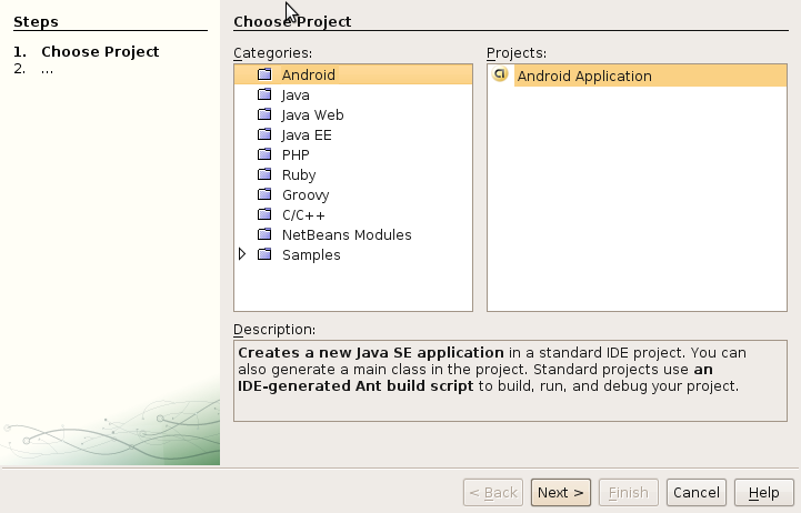 NetBeans开发Android的插件