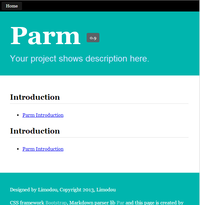 markdown 文档转换工具 parm