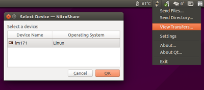 局域网文件传输工具 NitroShare