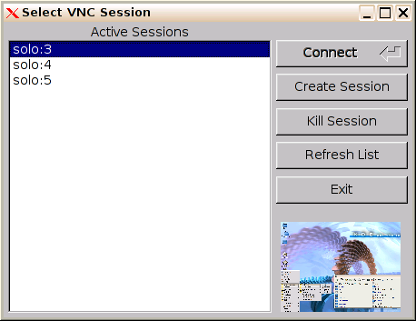 VNC会话管理 VncSelector