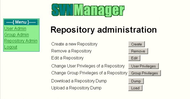 SVN管理工具 SVNManager