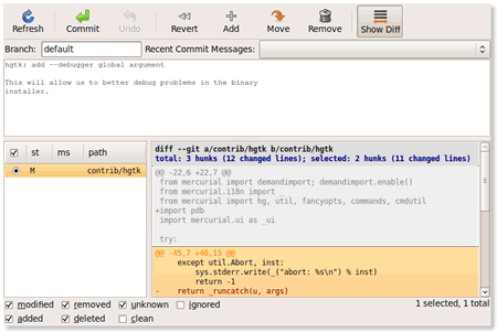 Mercurial 客户端 TortoiseHg