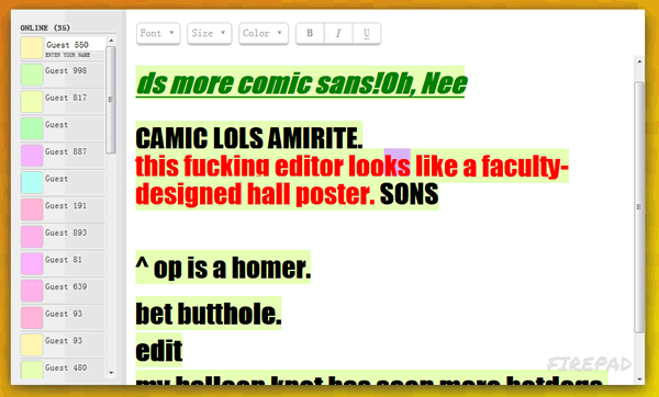 协作式文本编辑器 Firepad
