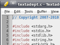 文本编辑器 Textadept