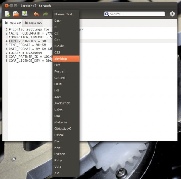 文本编辑器 Scratch Editor