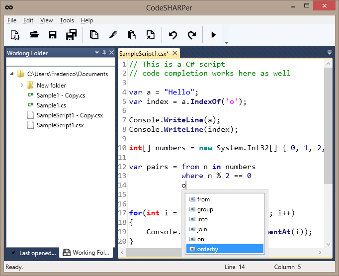 代码片段编辑器 CodeSHARPer
