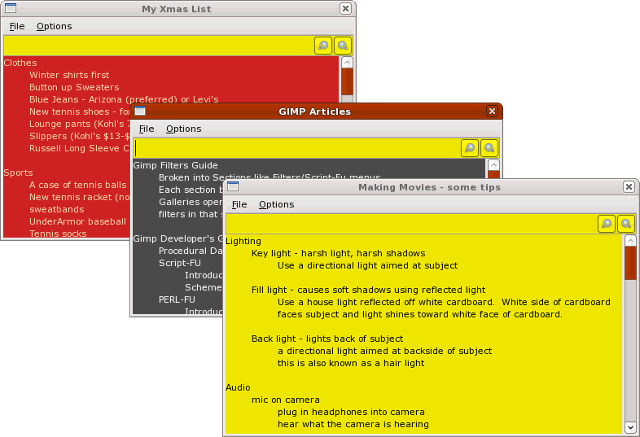Linux记事本软件 XNotesNG