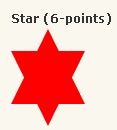 CSS绘制五角星
