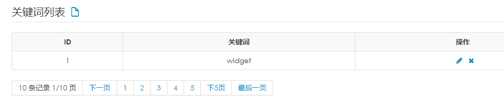 整合Booststrap分页样式和ThinkPHP分页类