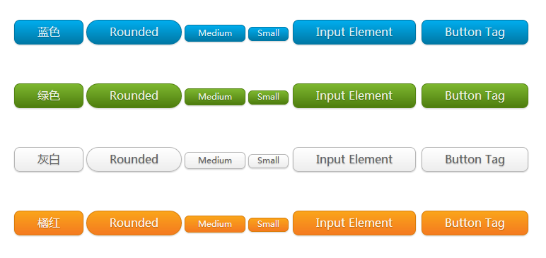 基于CSS3的漂亮按钮