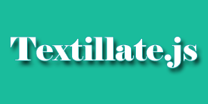 Textillate.js 文字动画