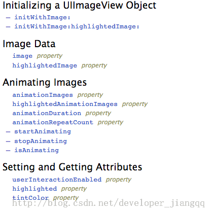 IOS学习笔记(十)之UIImageView图片视图的基本概念和使用方法