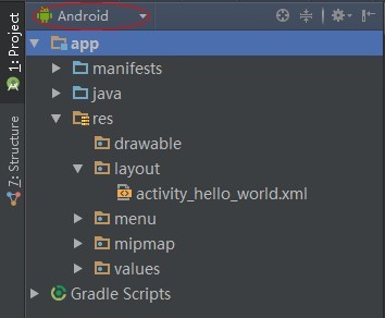 android directory structure