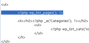 wp-list-pages